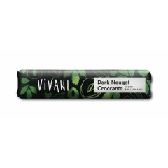 Vivani Dark Nougat Croccante Riegel - Bio - 35g x 18  -...