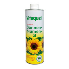 Vitaquell Sonnenblumenöl vitale Saat - Bio - 750ml x...