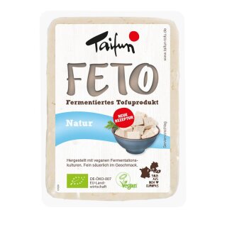Taifun FETO Natur fermentierter Tofu - Bio - 200g x 6  - 6er Pack VPE