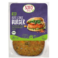 Soto Burger Gemüse "rote Linse" - Bio -...