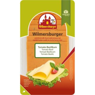 Wilmersburger Scheiben Tomate-Basilikum de en fr nl - 150g x 12  - 12er Pack VPE
