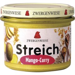 Zwergenwiese Mango Curry Streich - Bio - 180g x 6  - 6er...