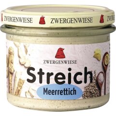 Zwergenwiese Meerrettich Streich - Bio - 180g x 6  - 6er...