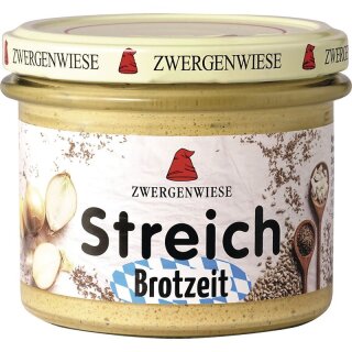 Zwergenwiese Brotzeit Streich - Bio - 180g x 6  - 6er Pack VPE