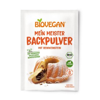 Biovegan Meister Backpulver BIO - Bio - 51g x 16  - 16er Pack VPE