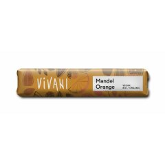 Vivani Mandel Orange Riegel mit Reisdrink - Bio - 35g x...