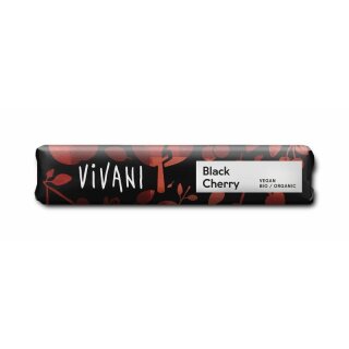 Vivani Black Cherry Schokoriegel - Bio - 35g x 18  - 18er Pack VPE