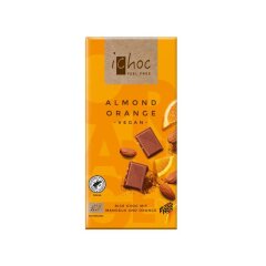 iChoc Almond Orange Rice Choc - Bio - 80g - VPE