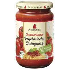 Zwergenwiese Vegetarische Bolognese - Bio - 340ml x 6  -...