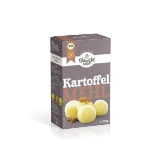 Bauckhof Kartoffelmehl Stärke glutenfrei Bio - Bio - 250g x 6  - 6er Pack VPE