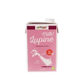 Soyatoo Milli! Lupine Süßlupinen-Drink - Bio - 750ml x 12  - 12er Pack VPE