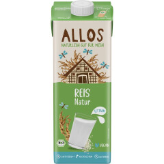Allos Reis Natur Drink - Bio - 1l x 12  - 12er Pack VPE