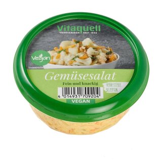 Vitaquell Gemüse-Salat - 150g x 6  - 6er Pack VPE