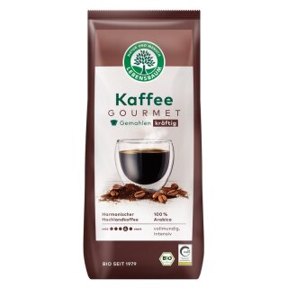 Lebensbaum Kaffee Gourmet kräftig gemahlen - Bio - 500g x 12  - 12er Pack VPE