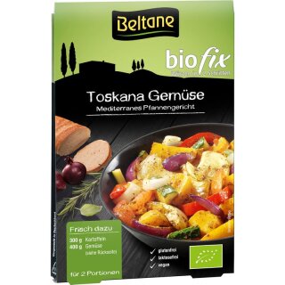 Beltane Biofix Toskana Gemüse glutenfrei lactosefrei - Bio - 19,3g x 10  - 10er Pack VPE