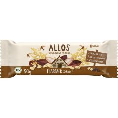 Allos Hafer Flapjack Schokolade - Bio - 50g x 16  - 16er...