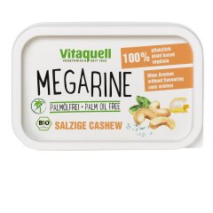 Vitaquell MEGARINE Salzige Cashew - Bio - 250g x 12  -...
