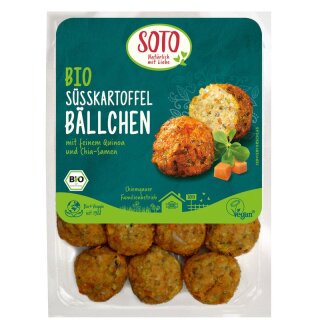 Soto Süßkartoffel Bällchen - Bio - 180g x 6  - 6er Pack VPE