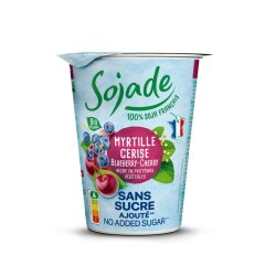 Sojade Soja-Alternative zu Joghurt Heidelbeere-Kirsche...