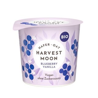 Harvest Moon Hafer Blueberry Vanilla - Bio - 275g x 6  - 6er Pack VPE