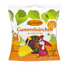 Birkengold Gummibärchen ohne Gelatine zuckerfrei -...