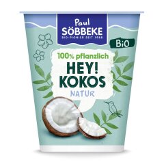 Söbbeke Hey! Kokos Natur - Bio - 350g x 6  - 6er...
