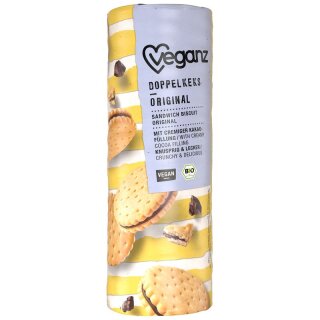 Veganz Doppelkeks Original - Bio - 330g x 12  - 12er Pack VPE