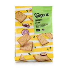 Veganz Cracker Onion - Bio - 100g x 5  - 5er Pack VPE