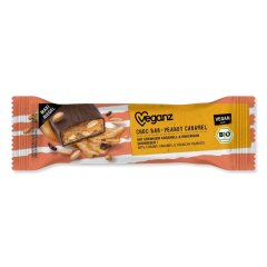 Veganz Choc Bar Peanut Caramel - Bio - 50g x 18  - 18er...