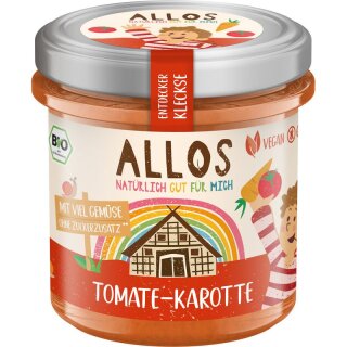 Allos Entdeckerklecks Tomate-Karotte - Bio - 140g