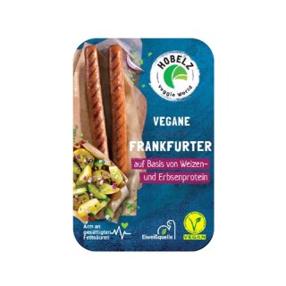 Hobelz Vegane Frankfurter - 180g