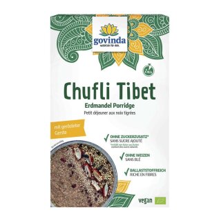 Govinda Chufli Tibet Erdmandelfrühstücksbrei - Bio - 500g x 6  - 6er Pack VPE