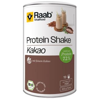 Raab Vitalfood Protein Shake Schoko/ Kakao - Bio - 300g