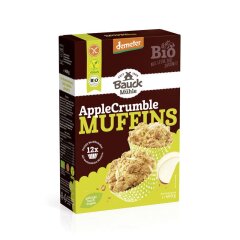 Bauckhof Apple Crumble Muffins Demeter - Bio - 400g