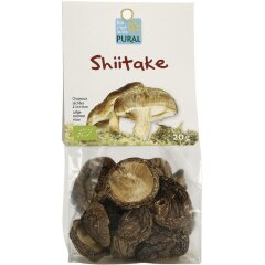 Pural Shiitake getrocknet - Bio - 20g