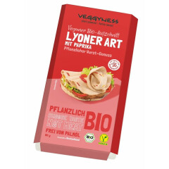 Veggyness Veganer Aufschnitt Lyoner Art mit Paprika - Bio...