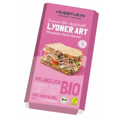 Veggyness Veganer Aufschnitt Lyoner Art - Bio - 80g