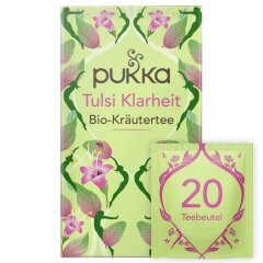 Pukka Kräutertee Tulsi Klarheit 20 Teebeutel - Bio -...