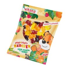 Vitana Fruchtsaftbärchen Vegan - Bio - 100g x 18  -...