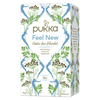 Pukka Feel New - Bio - 40g x 4  - 4er Pack VPE