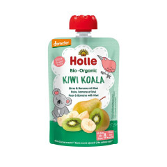 Holle Kiwi Koala Birne & Banane mit Kiwi - Bio - 100g...