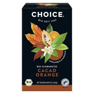 Choice Yogi Tea CHOICE Cacao Orange Bio - Bio - 40g x 6  - 6er Pack VPE