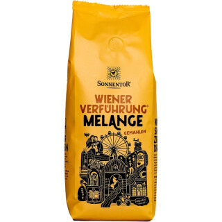 Sonnentor Melange Kaffee gemahlen Wiener Verführung - Bio - 500g x 5  - 5er Pack VPE