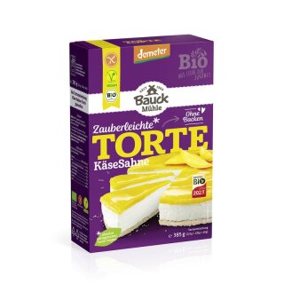 Bauckhof Käse Sahne Torte Demeter - Bio - 385g x 6  - 6er Pack VPE