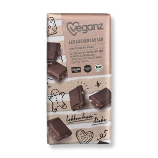 Veganz Schokolade Lebkuchenzauber - Bio - 90g