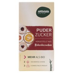 Naturata Puderzucker aus Rohrohrzucker - Bio - 200g x 10...