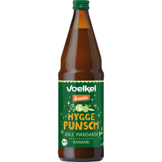 Voelkel Hygge Punsch Apfel Mandarine - Bio - 0,75l x 6  - 6er Pack VPE