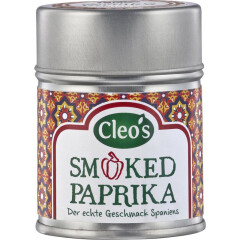 Cleos Smoked Paprika - Bio - 50g x 6  - 6er Pack VPE