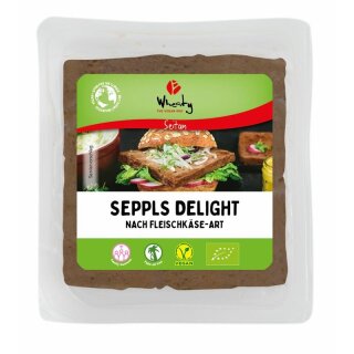 Wheaty Seppls Delight nach Fleischkäse-Art - Bio - 100g x 12  - 12er Pack VPE