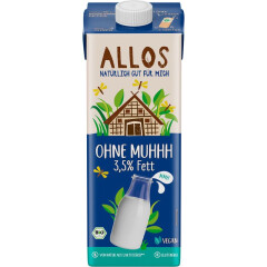 Allos Ohne Muhhh Drink 3,5% Fett - Bio - 1l x 6  - 6er...